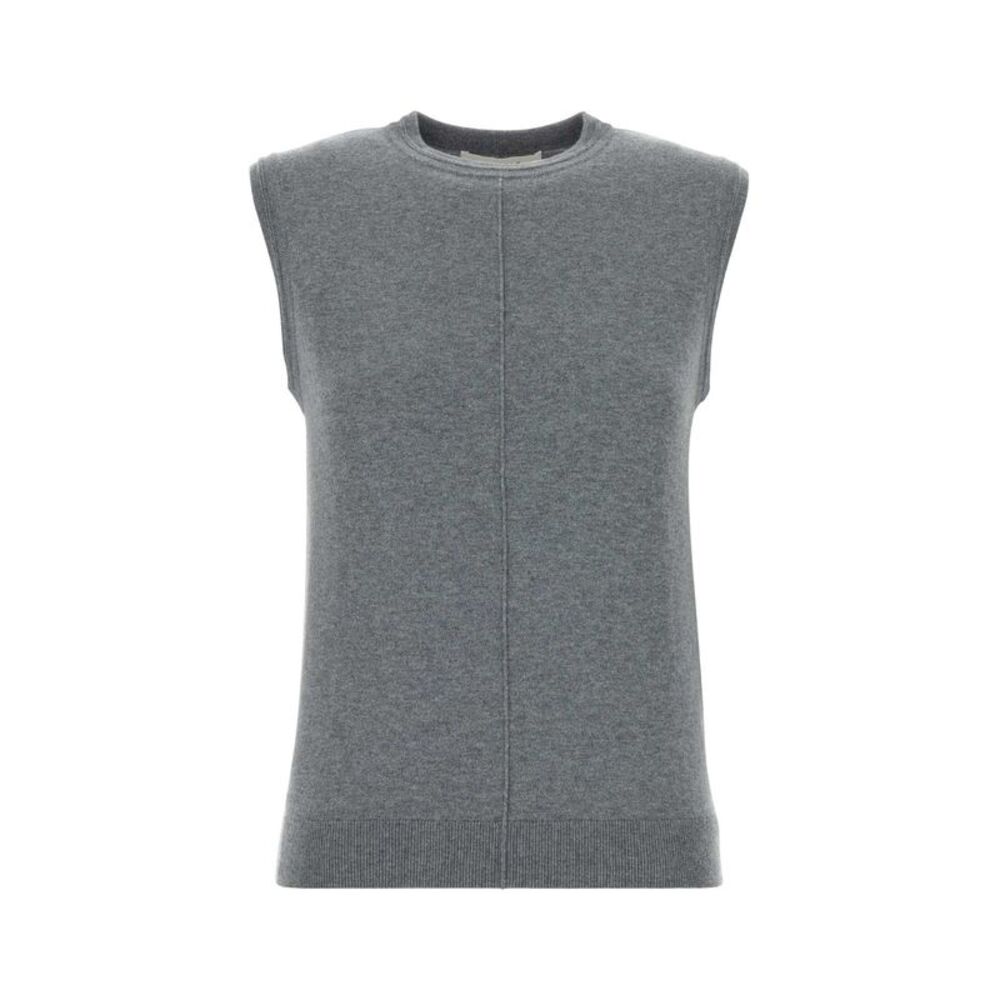 Lisa Yang Women Grey Cotton Blend Agna Vest